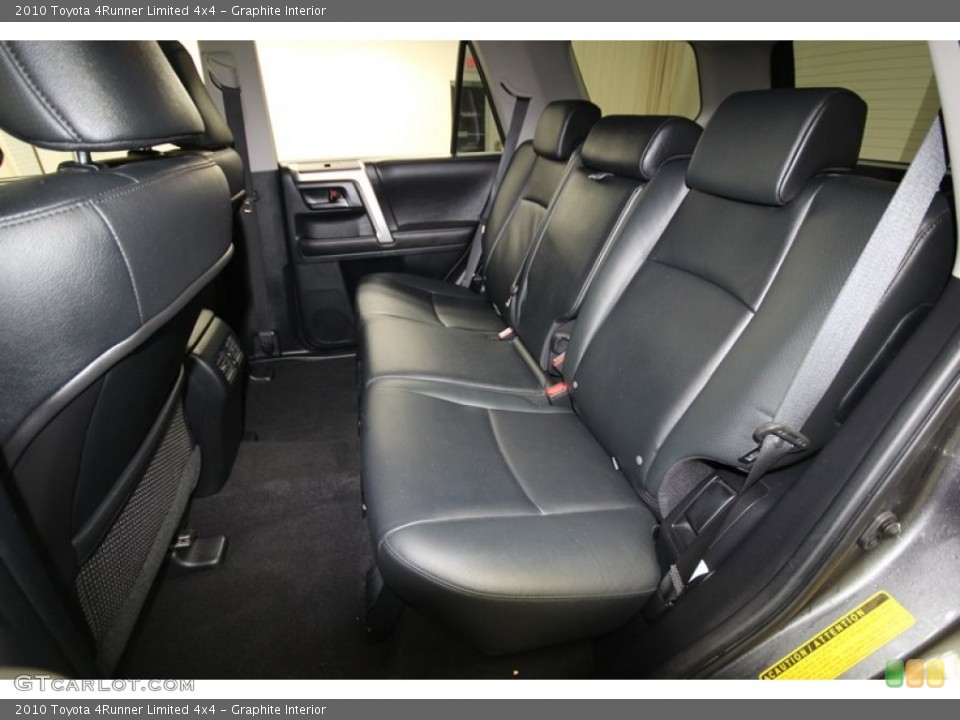 Graphite Interior Rear Seat for the 2010 Toyota 4Runner Limited 4x4 #79903539
