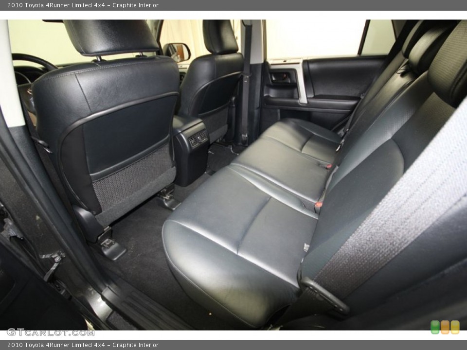 Graphite Interior Rear Seat for the 2010 Toyota 4Runner Limited 4x4 #79903887