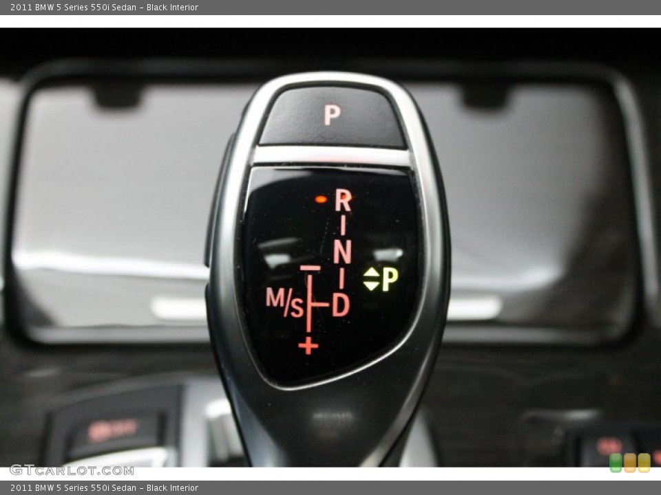 Black Interior Transmission for the 2011 BMW 5 Series 550i Sedan #79907082