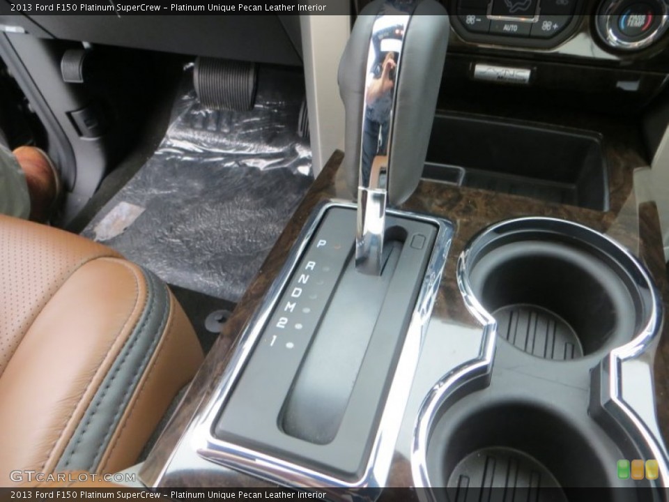 Platinum Unique Pecan Leather Interior Transmission for the 2013 Ford F150 Platinum SuperCrew #79907089