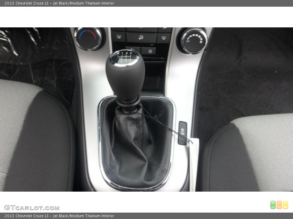 Jet Black/Medium Titanium Interior Transmission for the 2013 Chevrolet Cruze LS #79911384