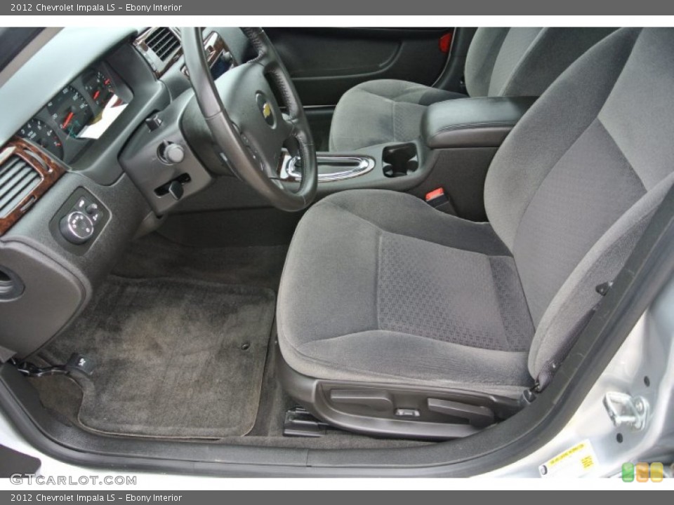 Ebony Interior Photo for the 2012 Chevrolet Impala LS #79911744