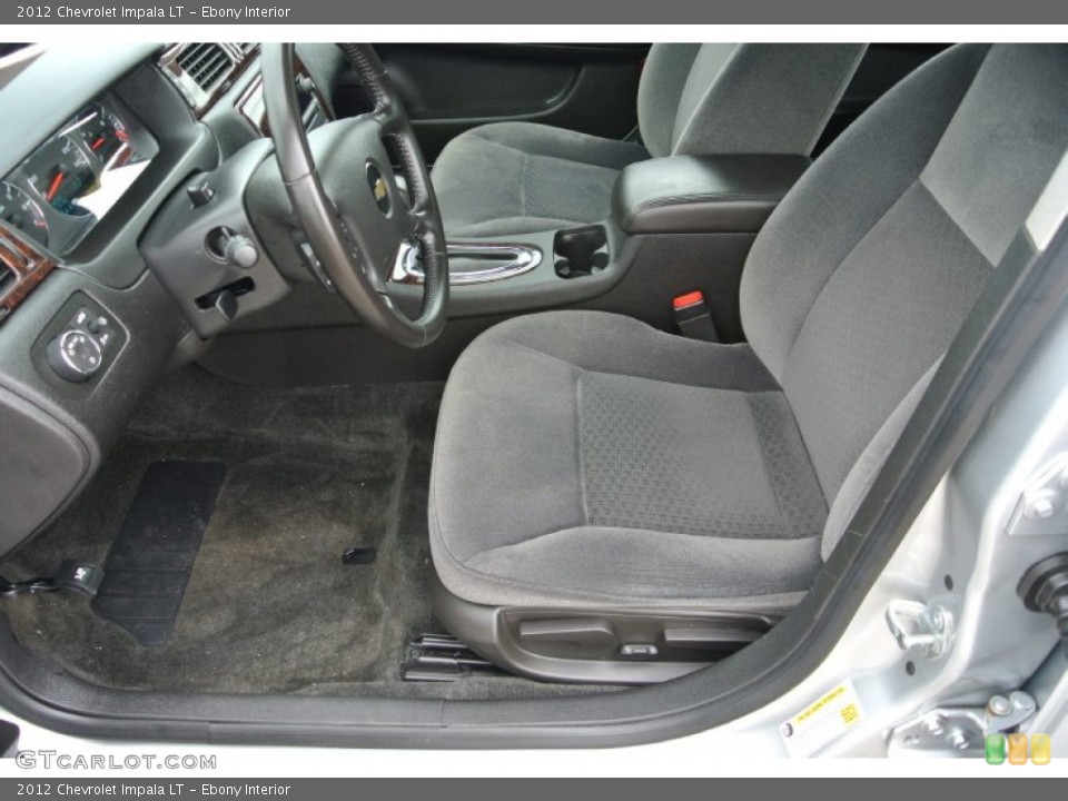 Ebony Interior Photo for the 2012 Chevrolet Impala LT #79912137