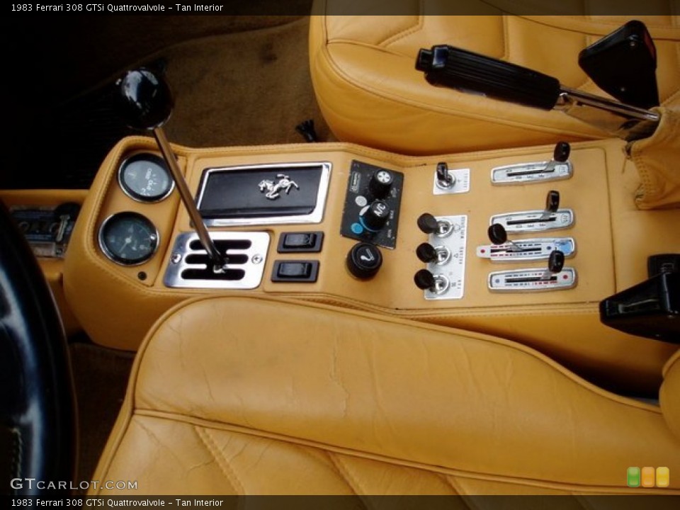 Tan Interior Transmission for the 1983 Ferrari 308 GTSi Quattrovalvole #79928835