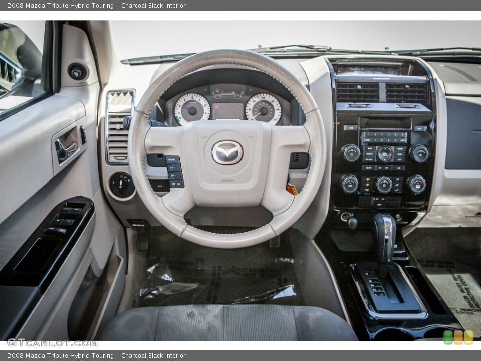 Charcoal Black Interior Dashboard for the 2008 Mazda Tribute Hybrid Touring #79929727