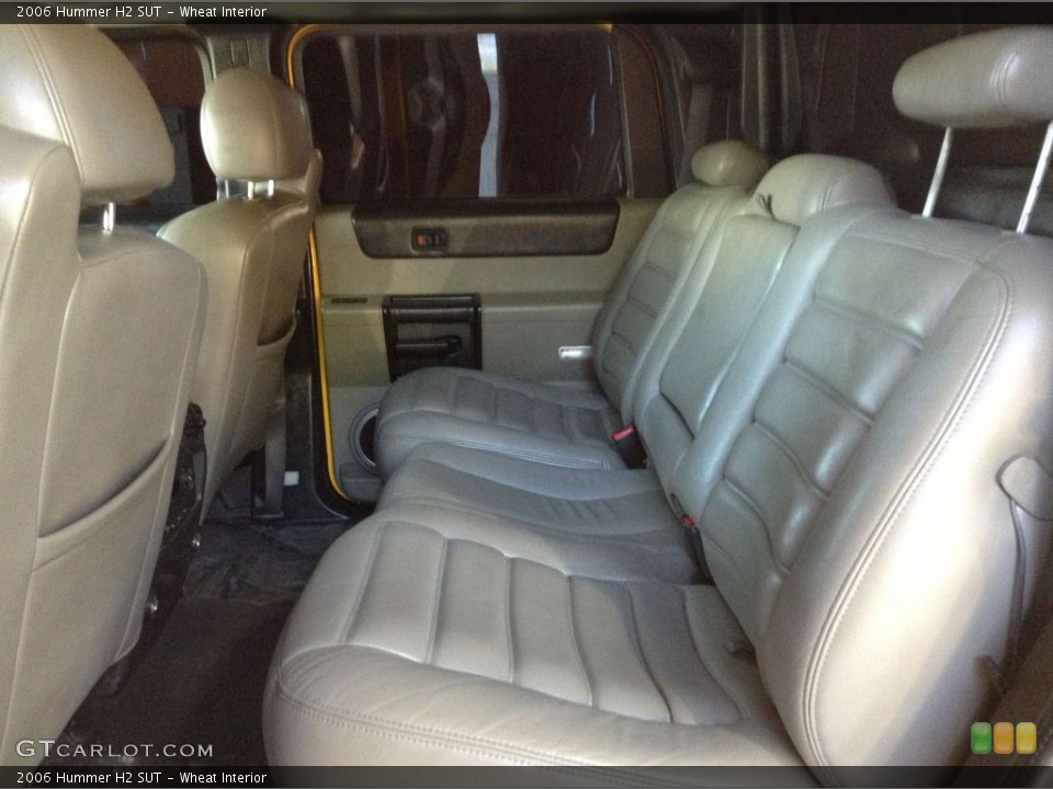 Wheat Interior Rear Seat for the 2006 Hummer H2 SUT #79930102