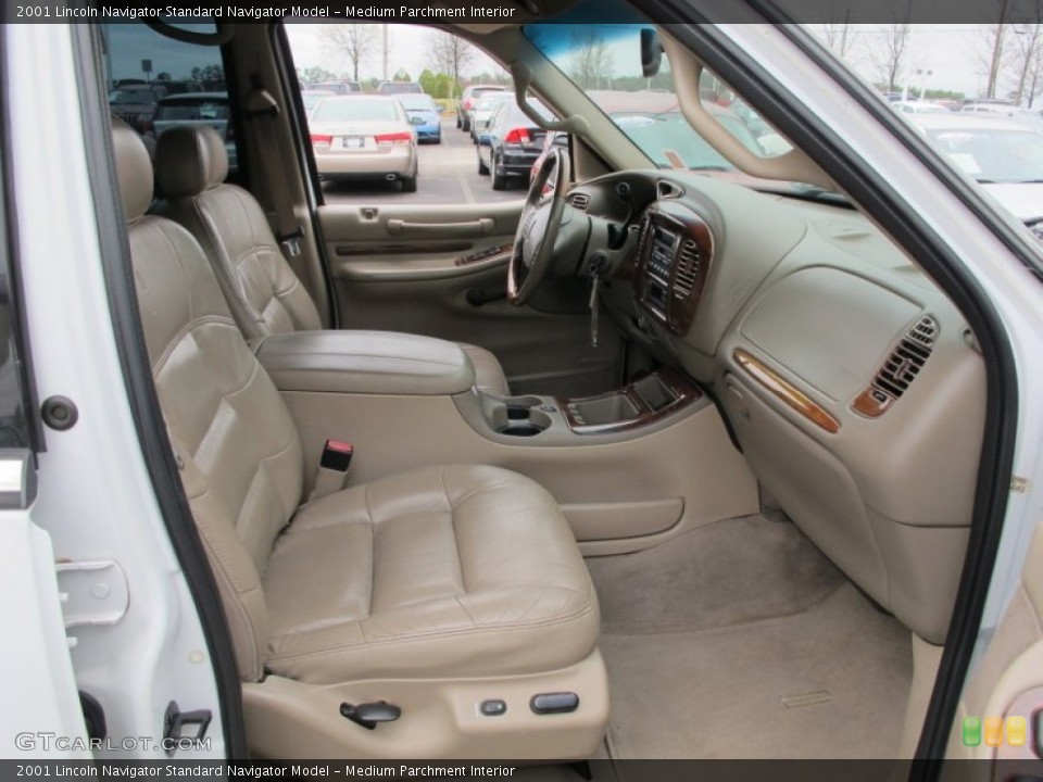 Medium Parchment 2001 Lincoln Navigator Interiors