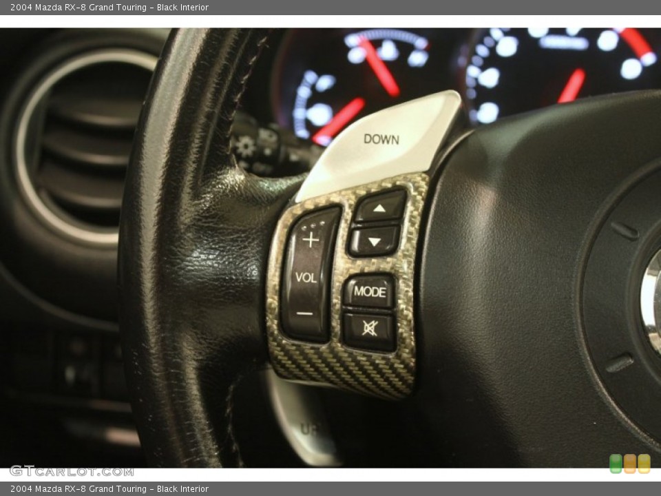 Black Interior Controls for the 2004 Mazda RX-8 Grand Touring #79931482
