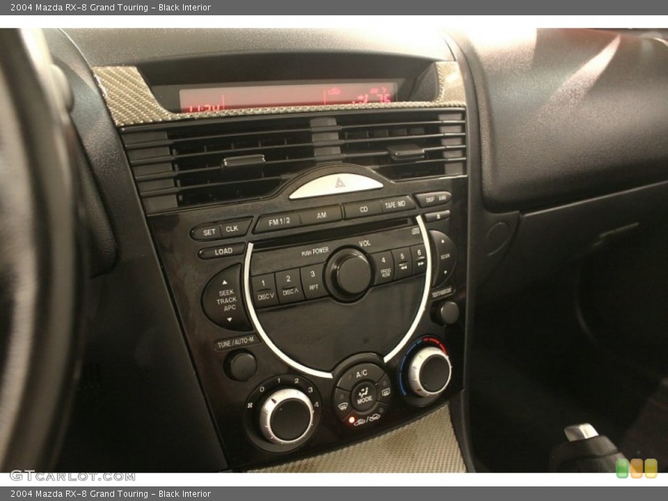 Black Interior Controls for the 2004 Mazda RX-8 Grand Touring #79931515