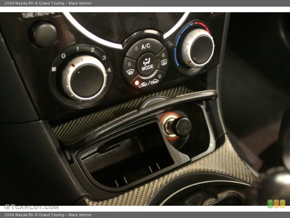 Black Interior Controls for the 2004 Mazda RX-8 Grand Touring #79931527