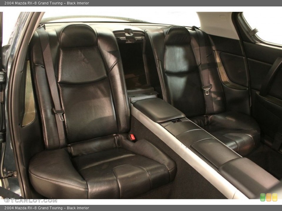 Black Interior Rear Seat for the 2004 Mazda RX-8 Grand Touring #79931578