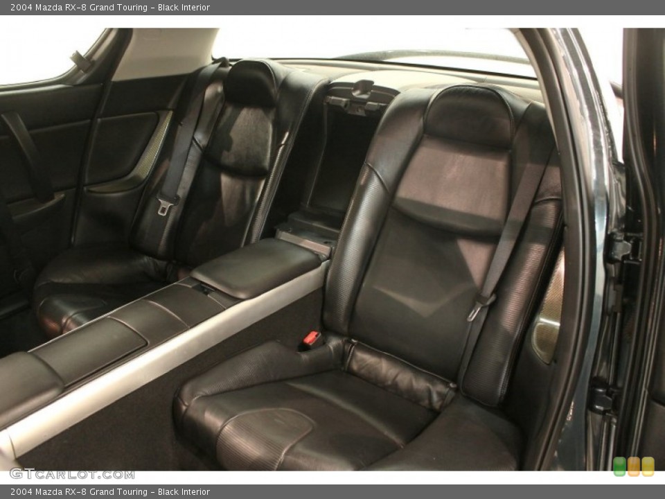 Black Interior Rear Seat for the 2004 Mazda RX-8 Grand Touring #79931587