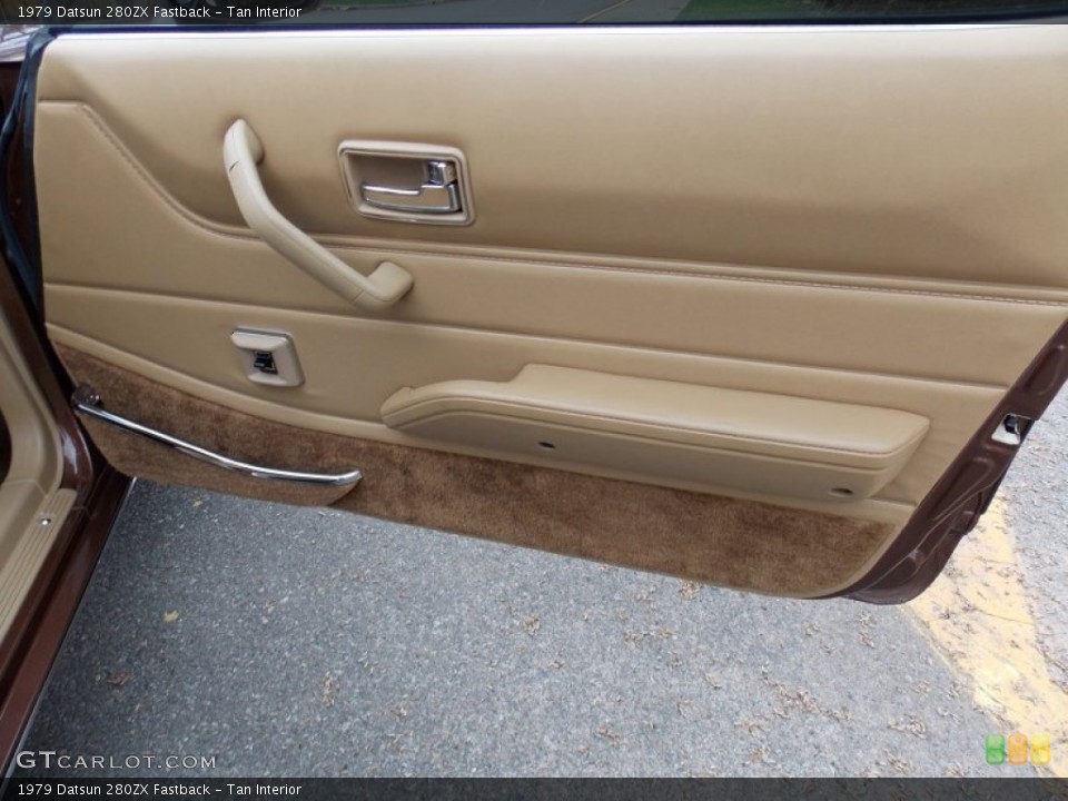 Tan Interior Door Panel for the 1979 Datsun 280ZX Fastback #79943622