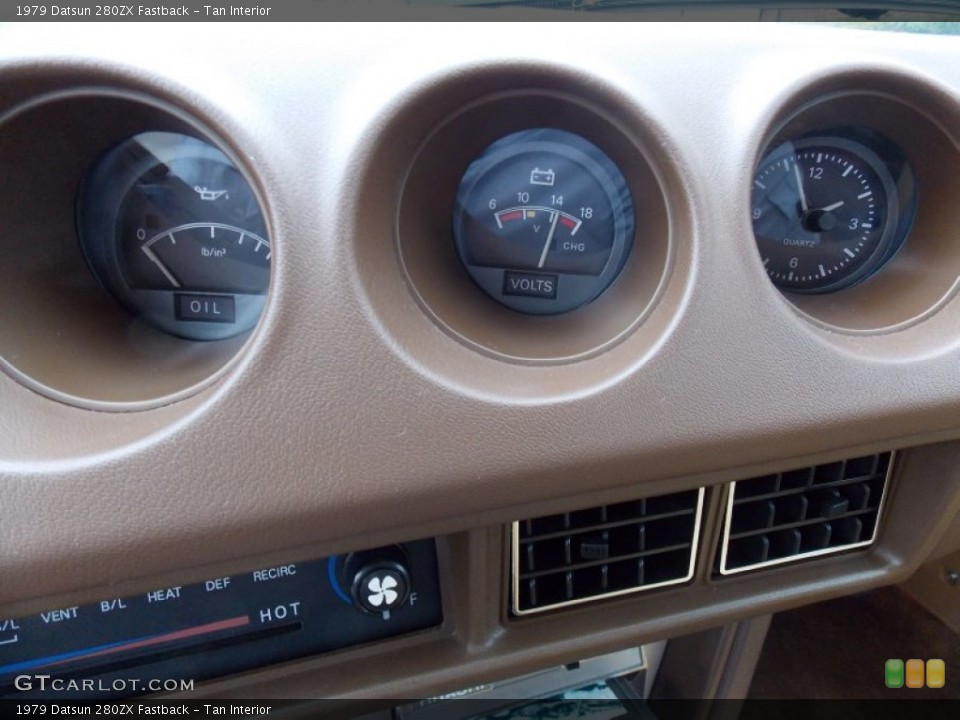 Tan Interior Gauges for the 1979 Datsun 280ZX Fastback #79943653