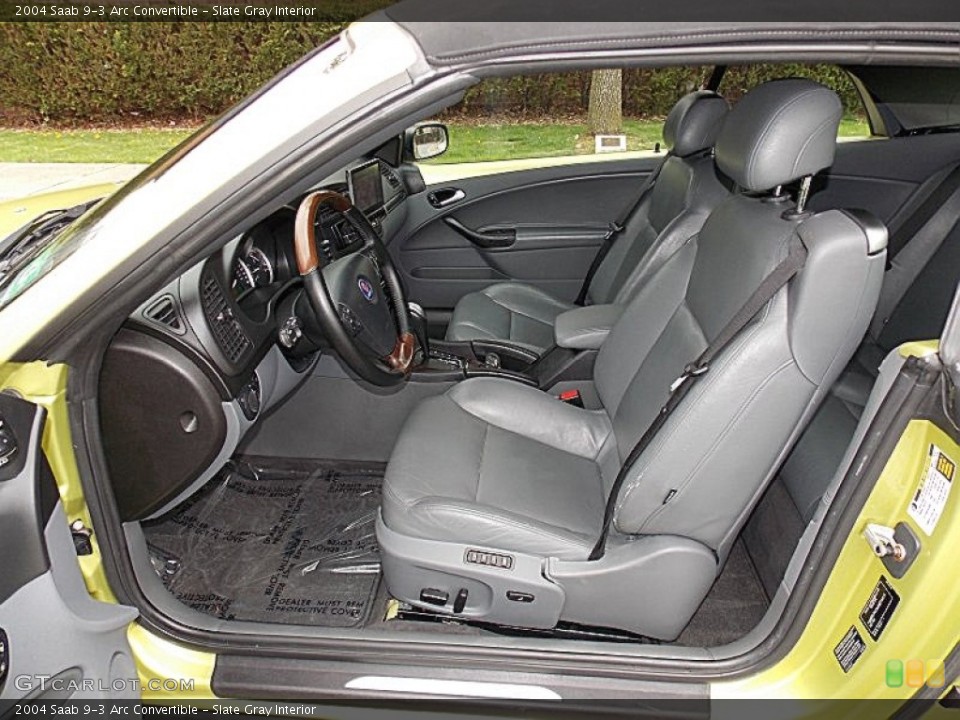 Slate Gray Interior Photo for the 2004 Saab 9-3 Arc Convertible #79944483