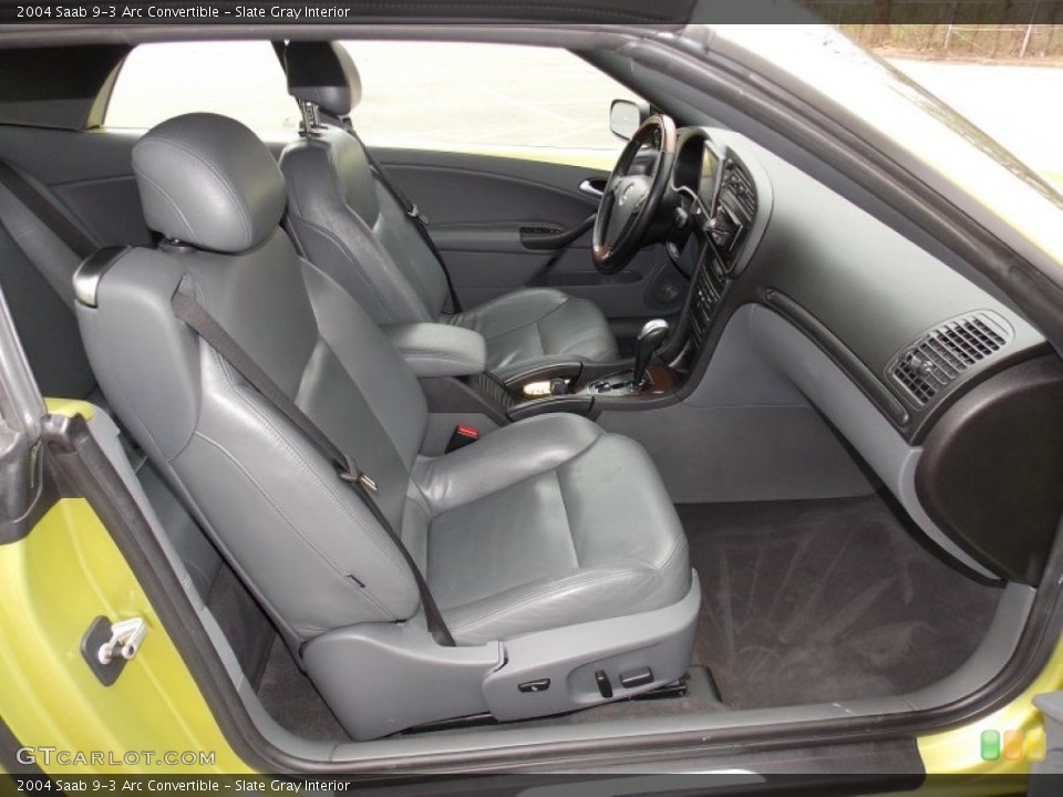 Slate Gray Interior Photo for the 2004 Saab 9-3 Arc Convertible #79944634