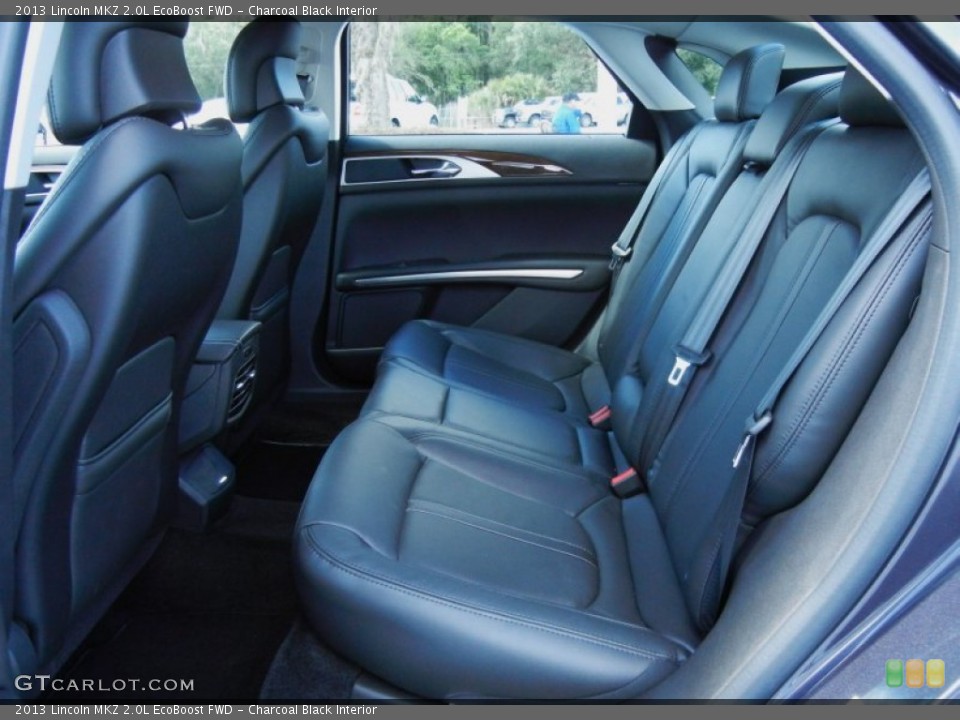 Charcoal Black Interior Rear Seat for the 2013 Lincoln MKZ 2.0L EcoBoost FWD #79953239