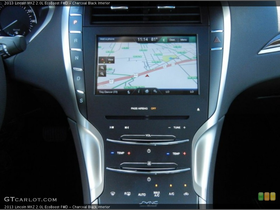 Charcoal Black Interior Navigation for the 2013 Lincoln MKZ 2.0L EcoBoost FWD #79953320