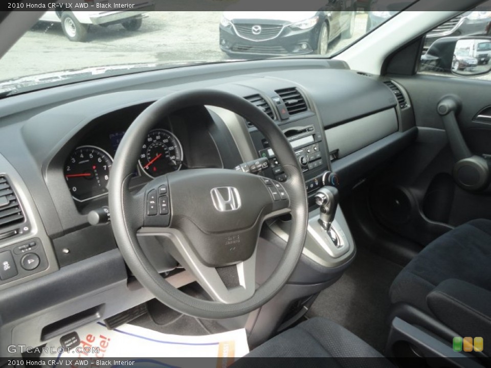 Black Interior Dashboard for the 2010 Honda CR-V LX AWD #79953809
