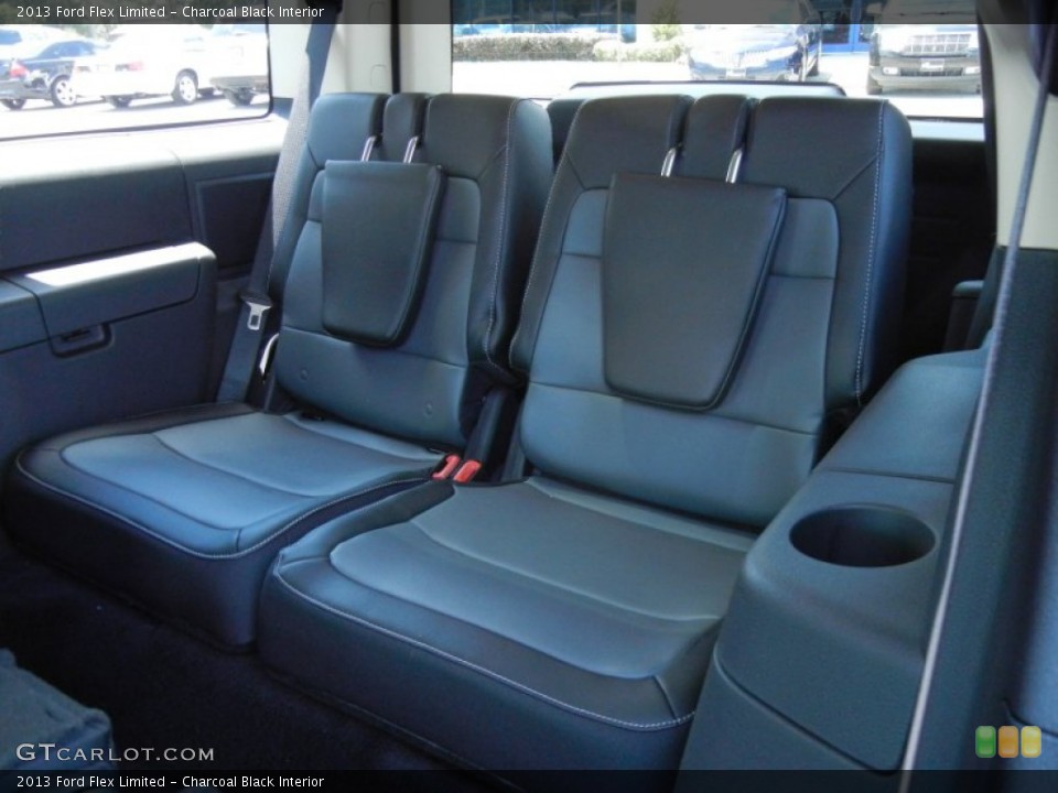 Charcoal Black Interior Rear Seat for the 2013 Ford Flex Limited #79953848