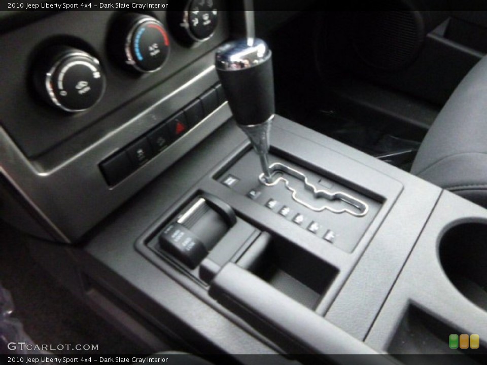 Dark Slate Gray Interior Transmission for the 2010 Jeep Liberty Sport 4x4 #79954091