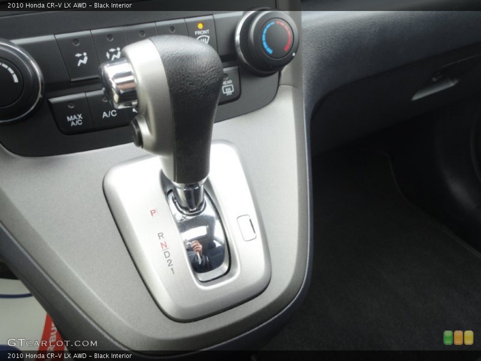 Black Interior Transmission for the 2010 Honda CR-V LX AWD #79954118