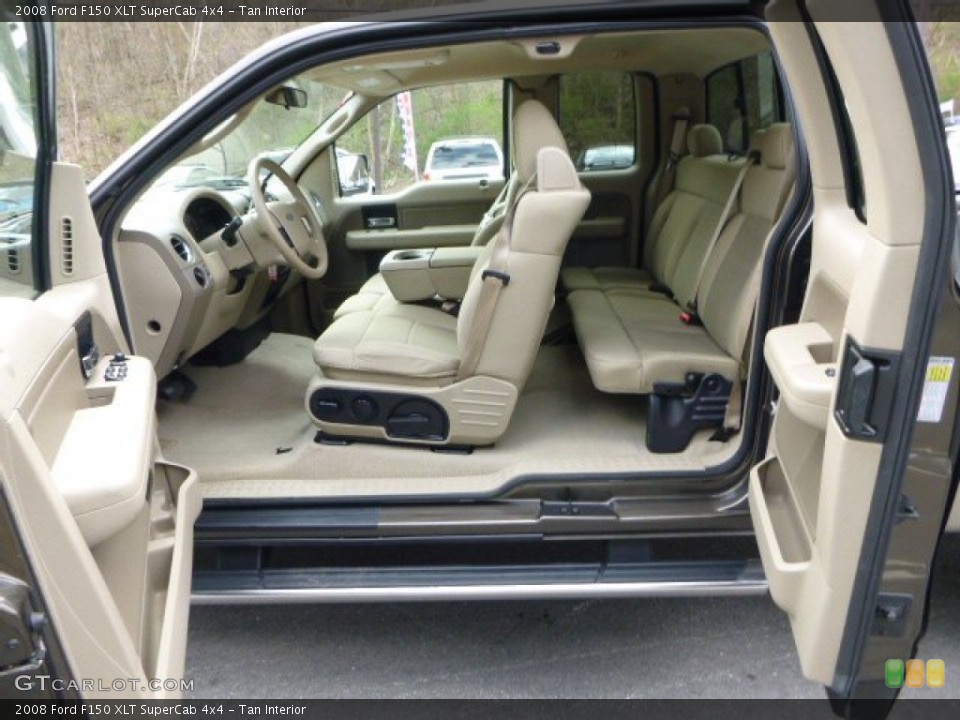 Tan Interior Photo for the 2008 Ford F150 XLT SuperCab 4x4 #79954580