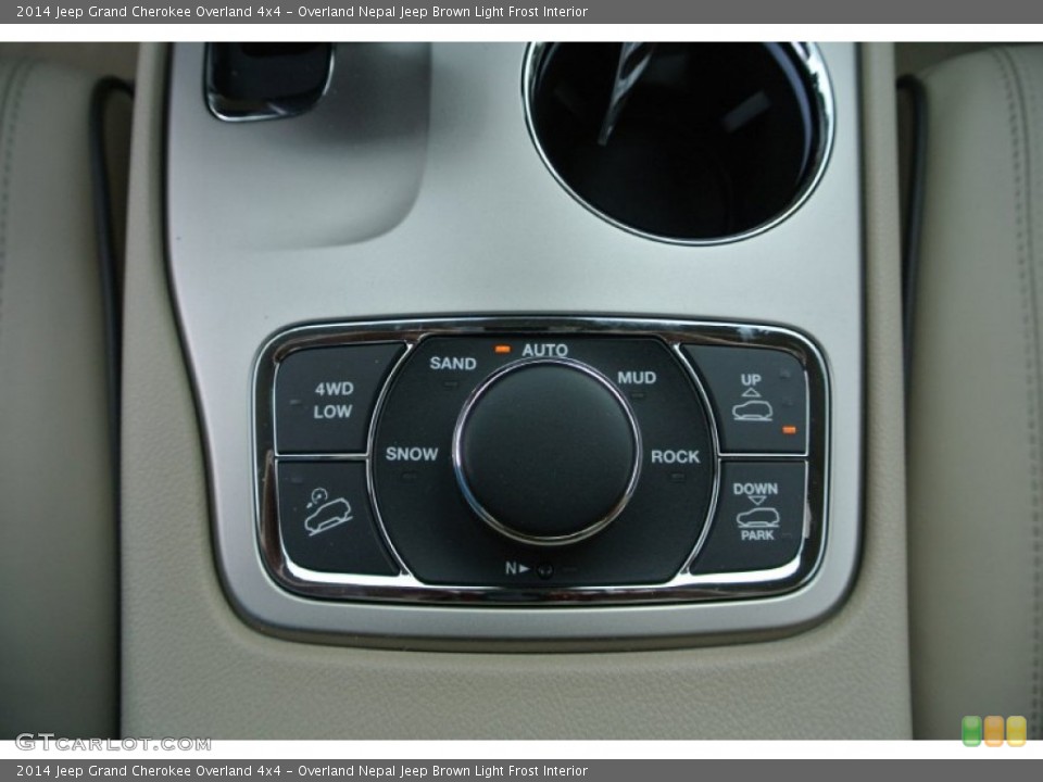 Overland Nepal Jeep Brown Light Frost Interior Controls for the 2014 Jeep Grand Cherokee Overland 4x4 #79955828