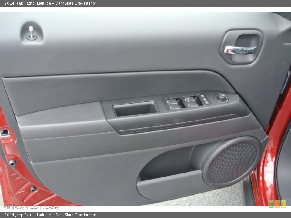 Dark Slate Gray Interior Door Panel for the 2014 Jeep Patriot Latitude #79956344