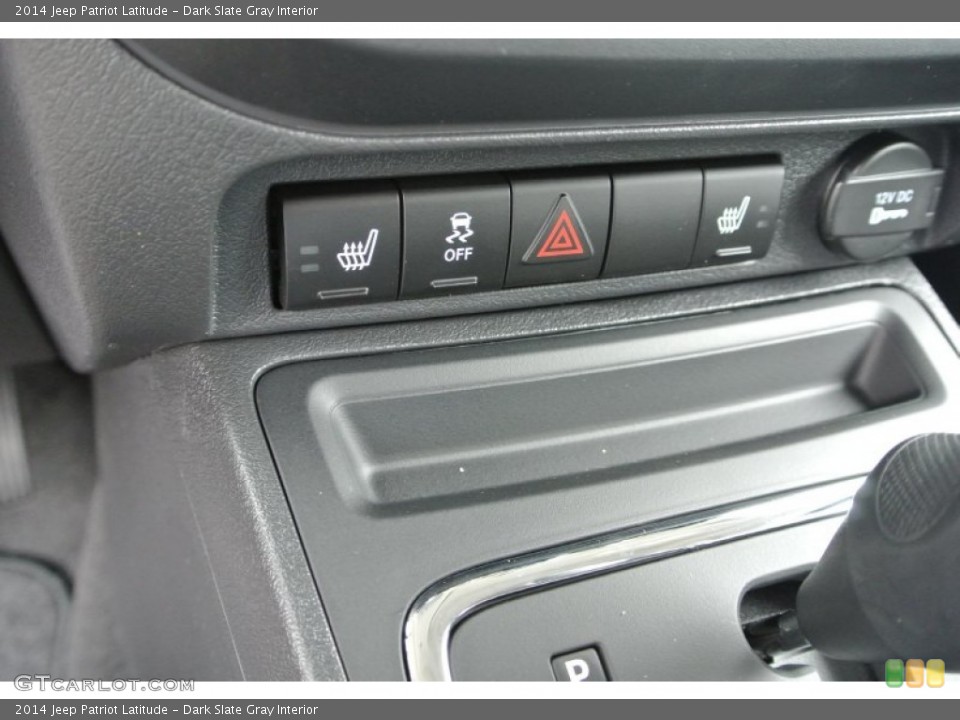 Dark Slate Gray Interior Controls for the 2014 Jeep Patriot Latitude #79956383