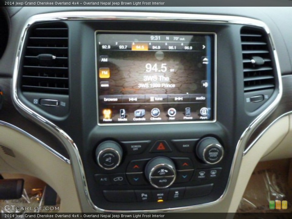 Overland Nepal Jeep Brown Light Frost Interior Controls for the 2014 Jeep Grand Cherokee Overland 4x4 #79956892