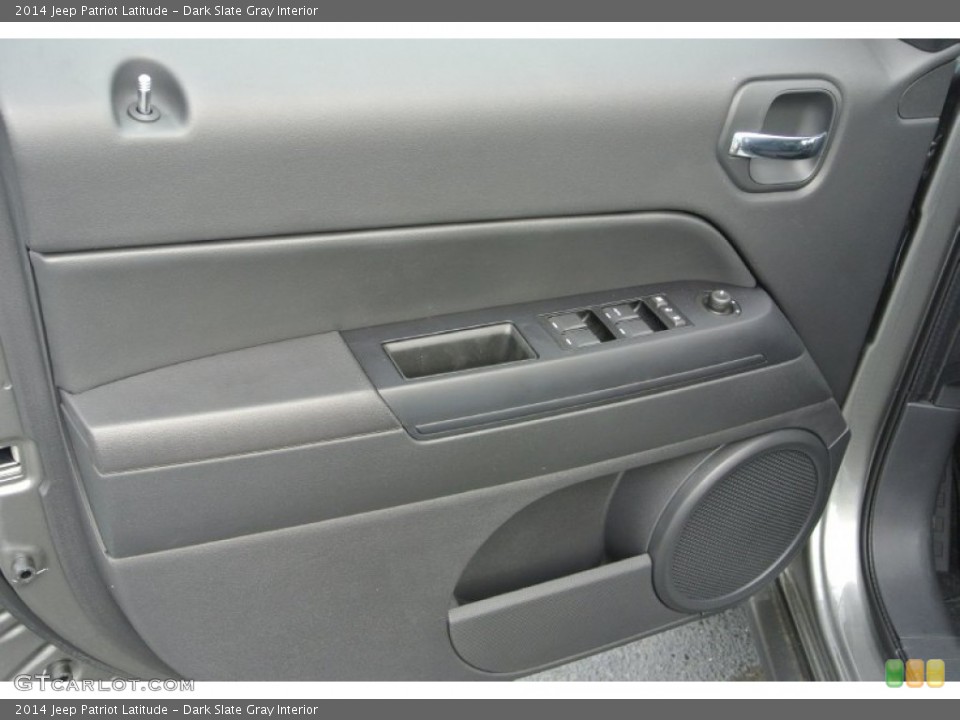 Dark Slate Gray Interior Door Panel for the 2014 Jeep Patriot Latitude #79957337