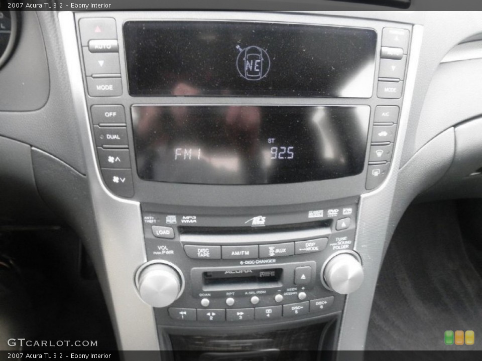 Ebony Interior Controls for the 2007 Acura TL 3.2 #79957606