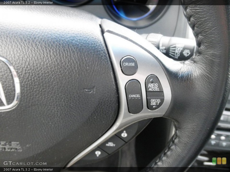 Ebony Interior Controls for the 2007 Acura TL 3.2 #79957686