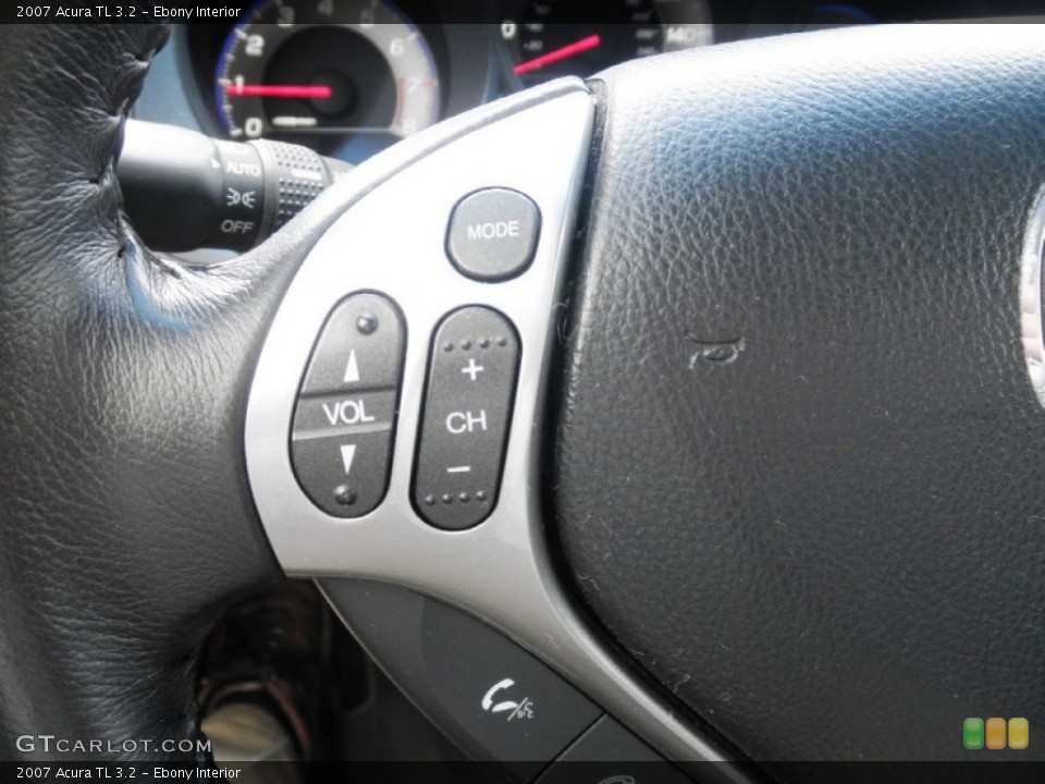 Ebony Interior Controls for the 2007 Acura TL 3.2 #79957710