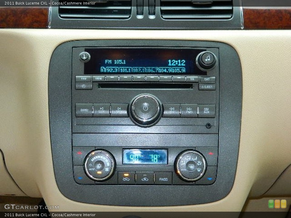 Cocoa/Cashmere Interior Controls for the 2011 Buick Lucerne CXL #79957756