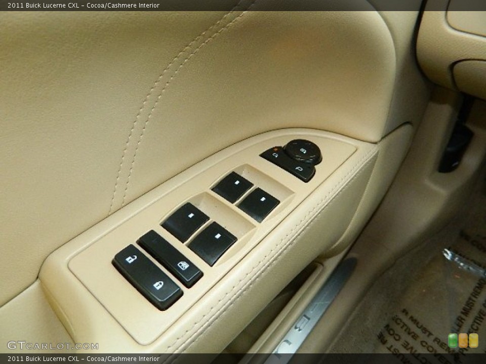 Cocoa/Cashmere Interior Controls for the 2011 Buick Lucerne CXL #79957818