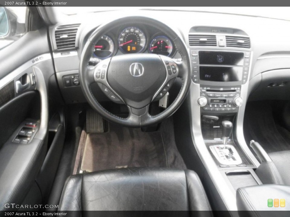 Ebony Interior Dashboard for the 2007 Acura TL 3.2 #79957864