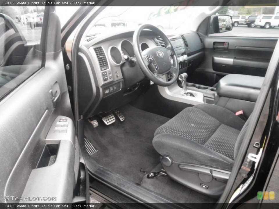 Black Interior Photo for the 2010 Toyota Tundra Double Cab 4x4 #79958177
