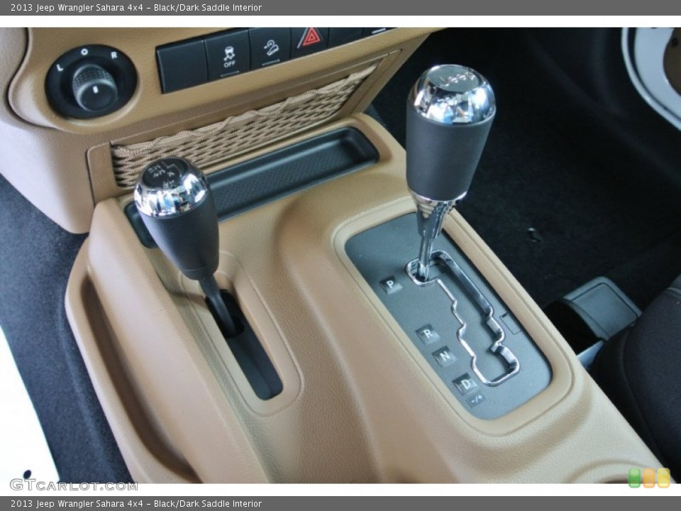 Black/Dark Saddle Interior Transmission for the 2013 Jeep Wrangler Sahara 4x4 #79958807