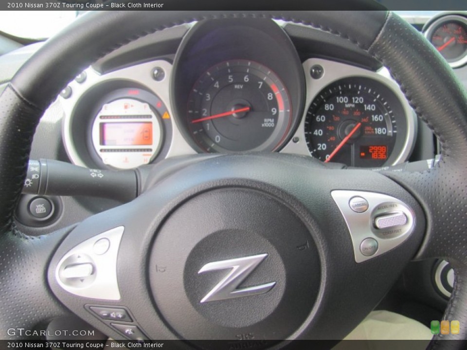 Black Cloth Interior Gauges for the 2010 Nissan 370Z Touring Coupe #79959593