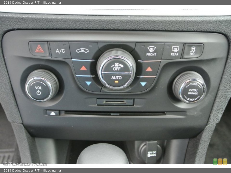 Black Interior Controls for the 2013 Dodge Charger R/T #79960301