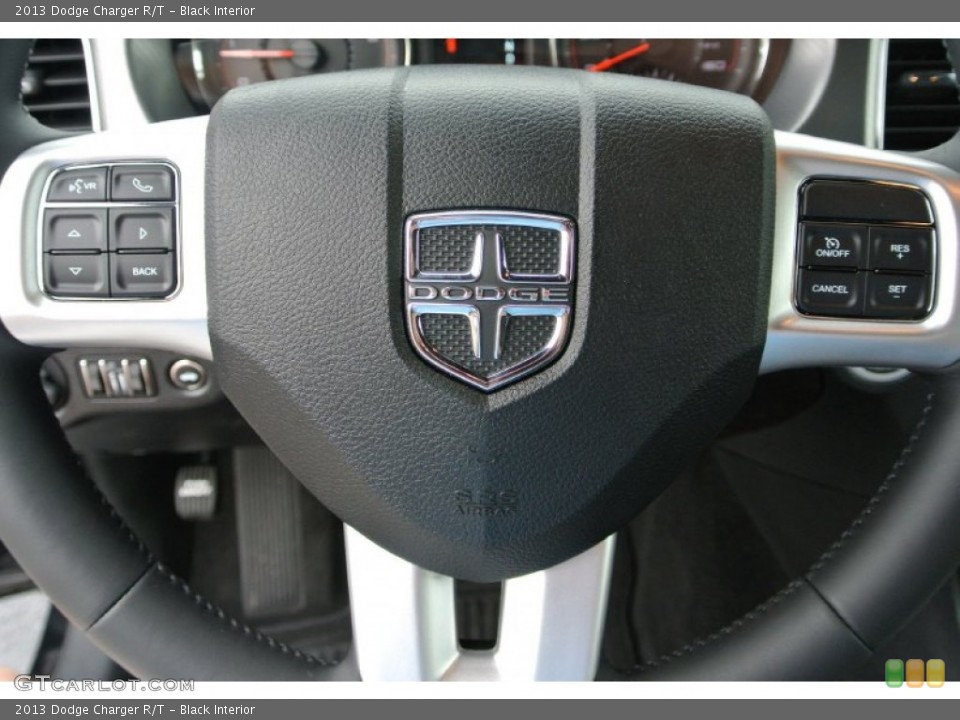Black Interior Controls for the 2013 Dodge Charger R/T #79960395