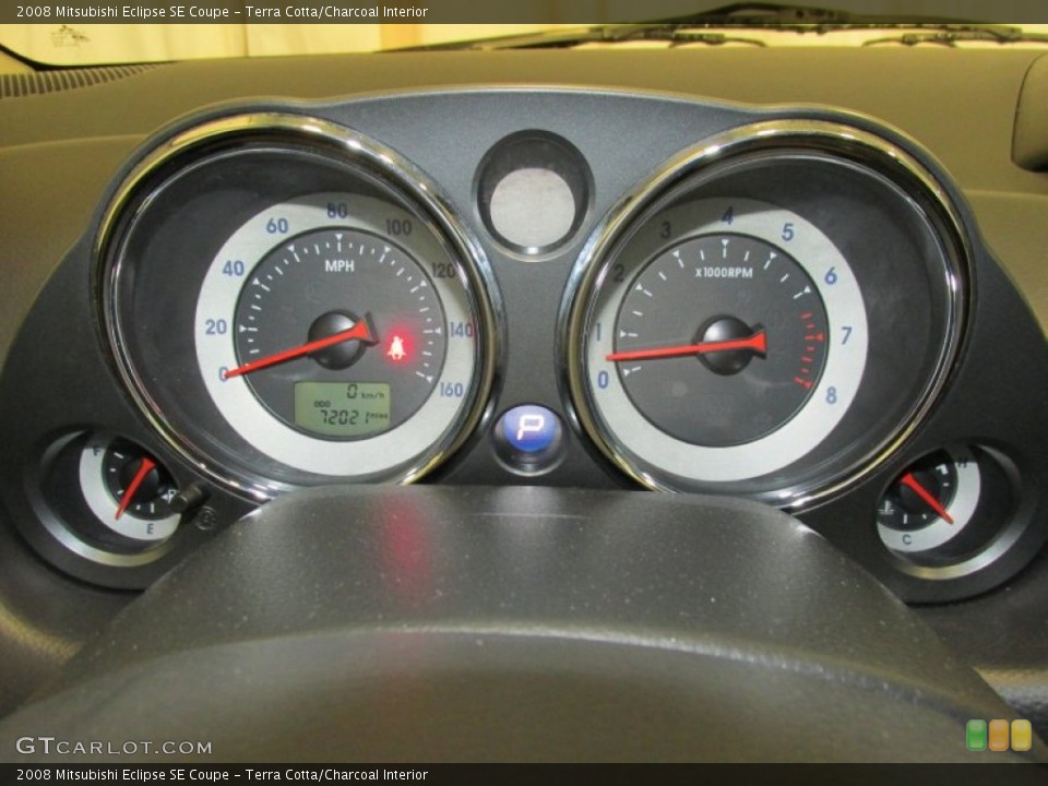 Terra Cotta/Charcoal Interior Gauges for the 2008 Mitsubishi Eclipse SE Coupe #79960843