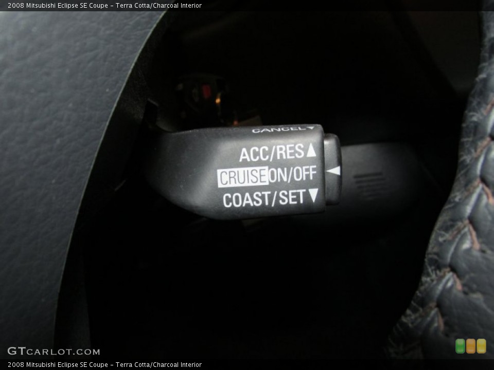 Terra Cotta/Charcoal Interior Controls for the 2008 Mitsubishi Eclipse SE Coupe #79960940