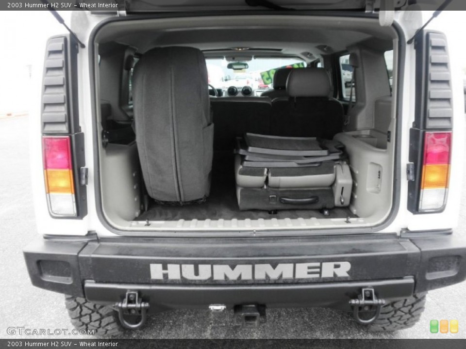 Wheat Interior Trunk for the 2003 Hummer H2 SUV #79961752