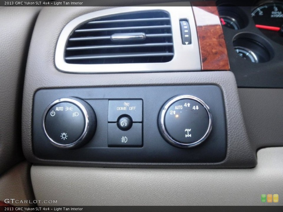 Light Tan Interior Controls for the 2013 GMC Yukon SLT 4x4 #79962806
