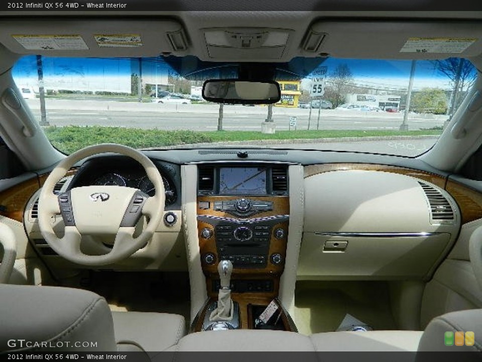 Wheat Interior Dashboard for the 2012 Infiniti QX 56 4WD #79965705