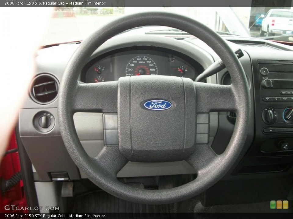 Medium Flint Interior Steering Wheel for the 2006 Ford F150 STX Regular Cab #79967202