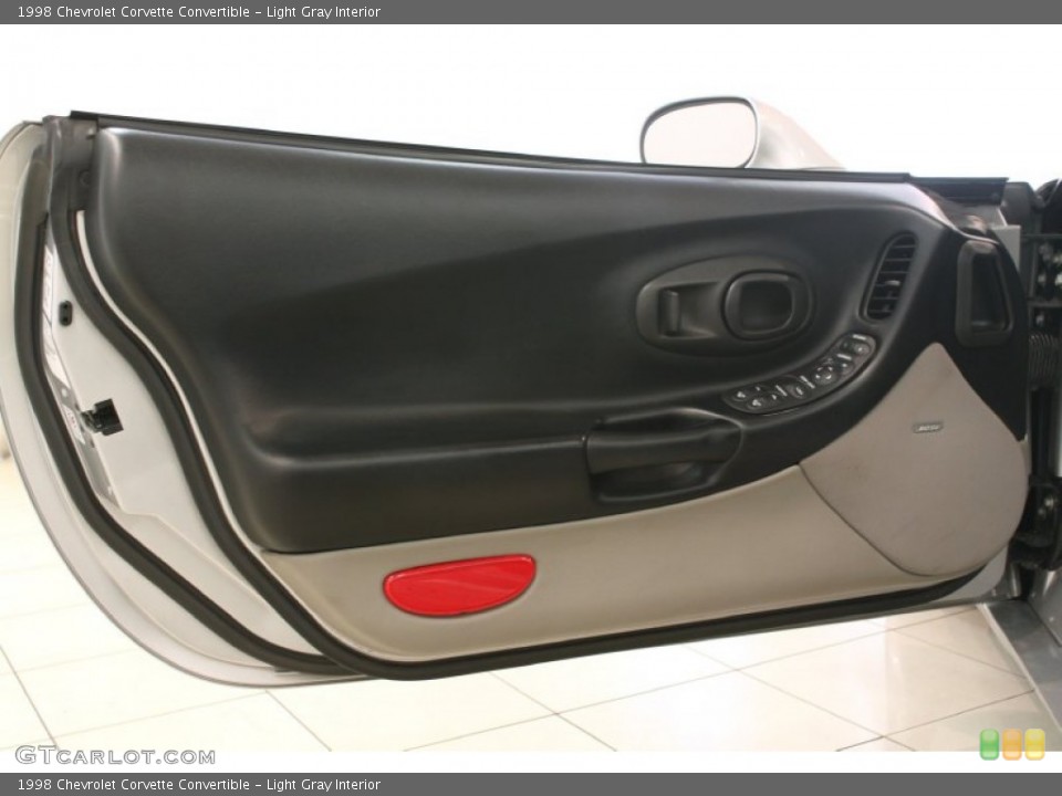 Light Gray Interior Door Panel for the 1998 Chevrolet Corvette Convertible #79967211